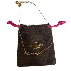 “Wild Card” Kate Spade Necklace…LIKE NEW